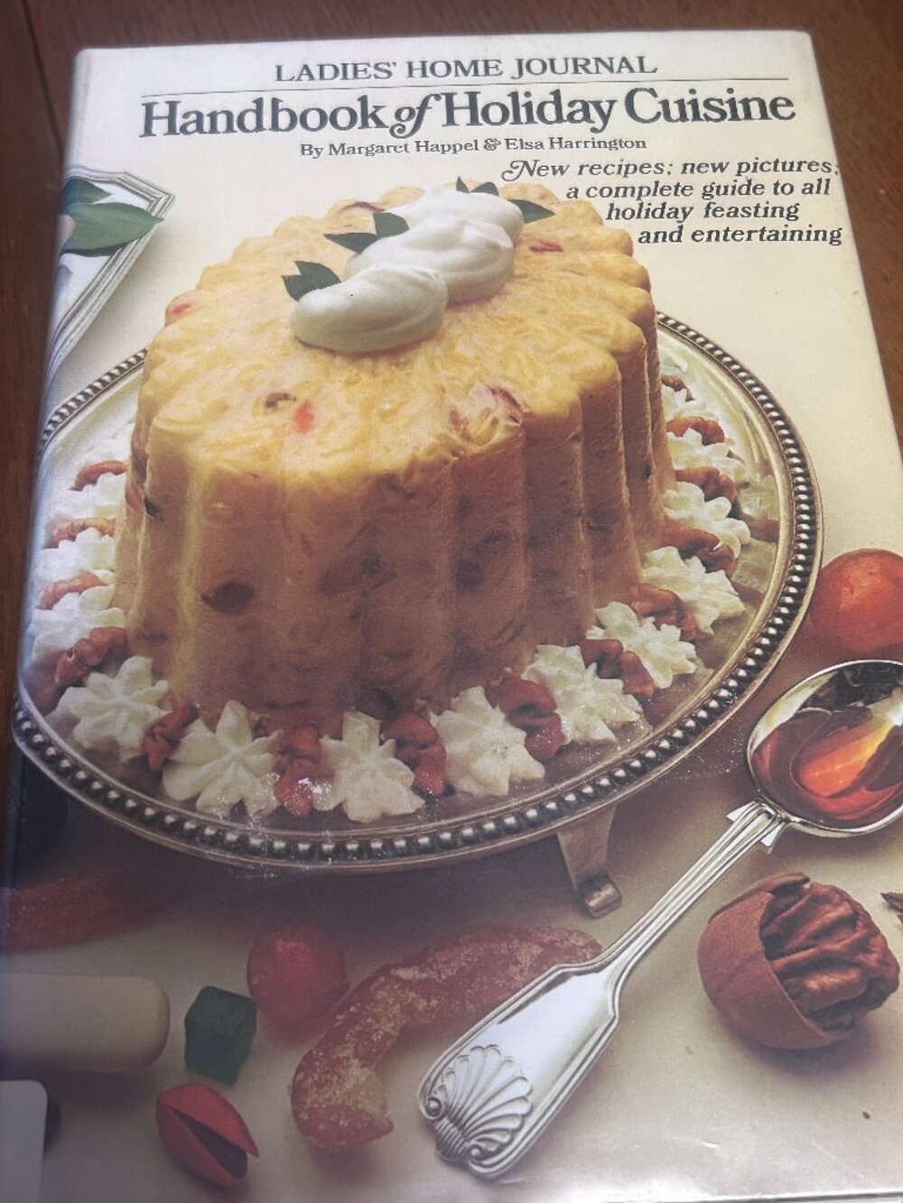 Vintage 1970 Holiday cookbook Ladies home journal